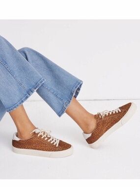 Madewell Sidewalk Sneaker Polka Dot /Animal Print / Cheetah